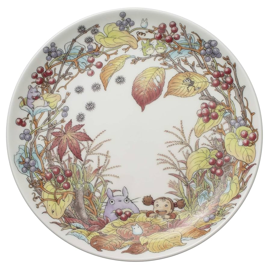 Amazon｜Noritake ノリタケ プレート 23cm となりのトトロ さる